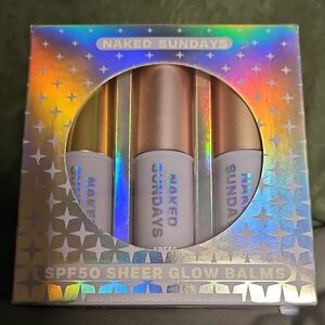 Naked Sundays SPF50 Sheer Glow Balms Set